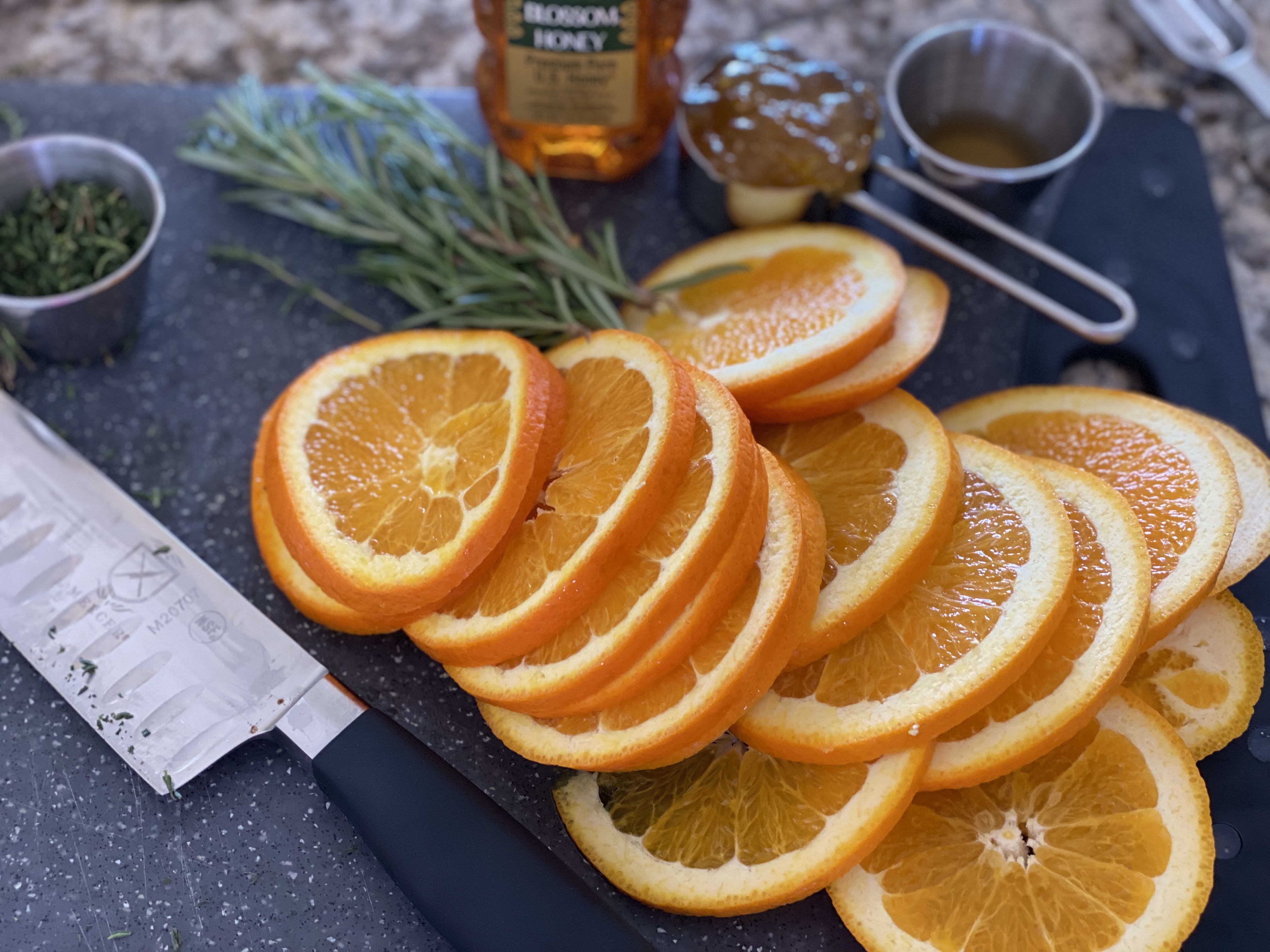 ORANGE MARMALADE ROASTED CHICKEN - It's About the Food!